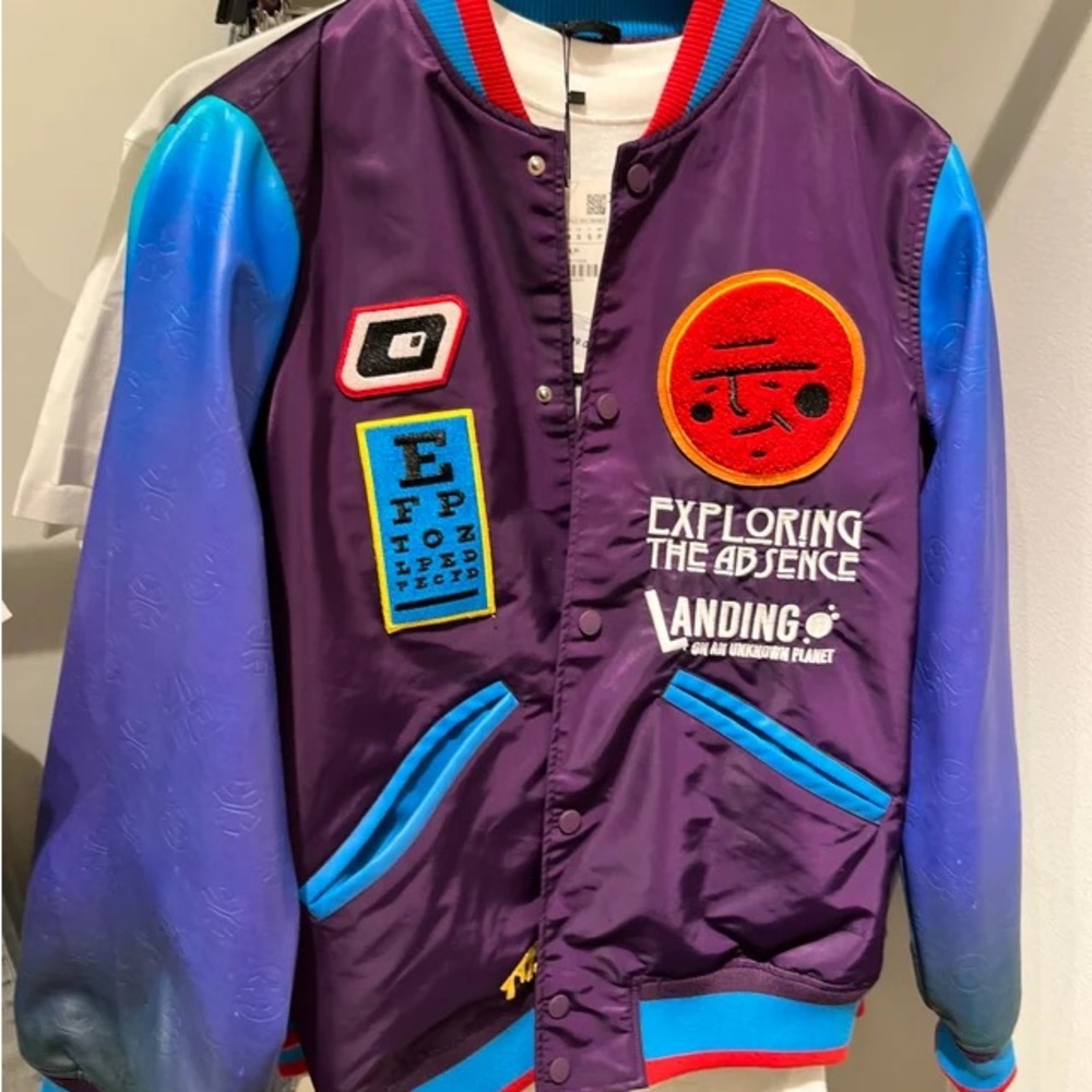 Colorful Kids Varsity Jacket